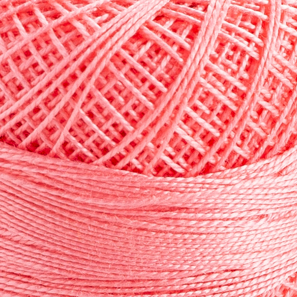 Domino Cotton Perle Size 12 Embroidery Thread (5 g), Pink - 4590012-K0096