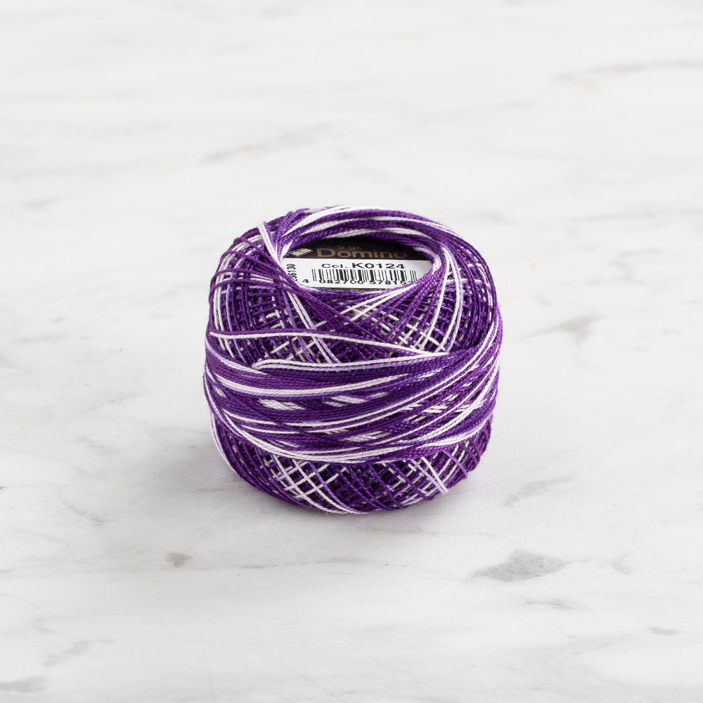 Domino Cotton Perle Size 12 Embroidery Thread (5 g), Variegated - 4590012-K0124