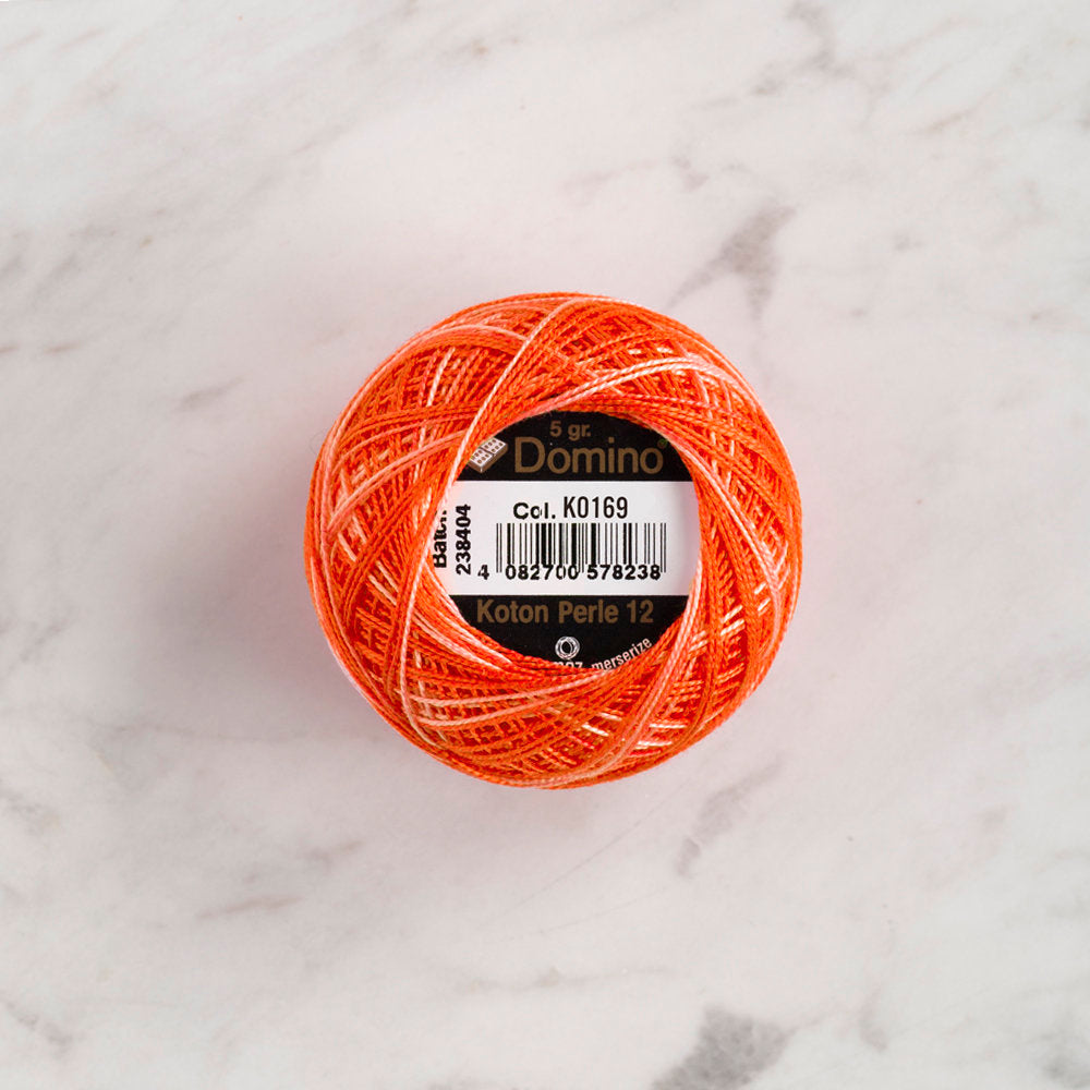 Domino Cotton Perle Size 12 Embroidery Thread (5 g), Variegated - 4590012-K0169