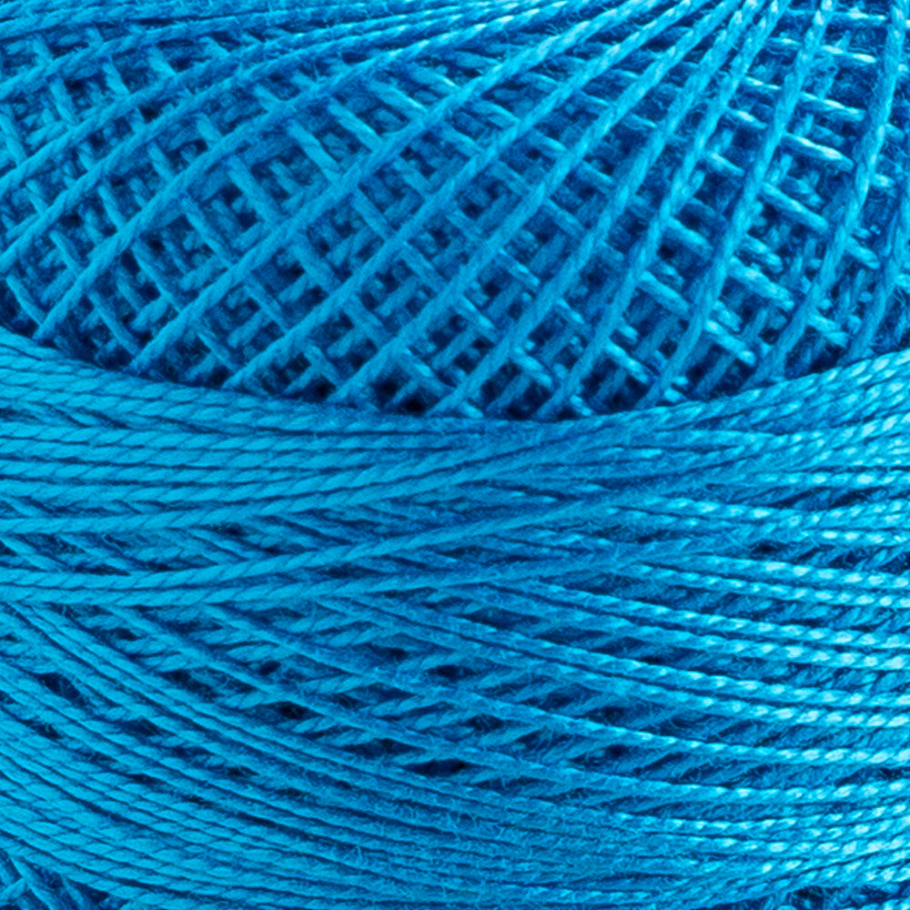 Domino Cotton Perle Size 12 Embroidery Thread (5 g), Blue - 4590012-K0192