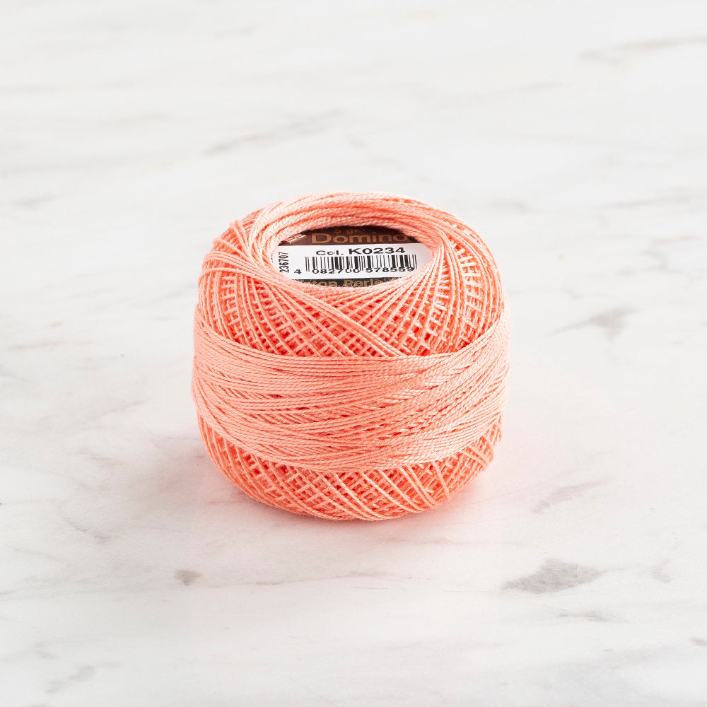 Domino Cotton Perle Size 12 Embroidery Thread (5 g), Light pink - 4590012-K0234