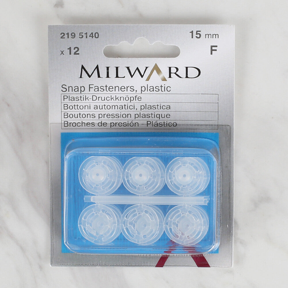 Milward Plastic Snap Fasteners - 2195140