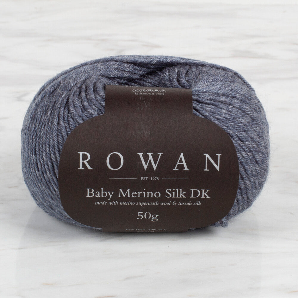 Rowan Baby Merino Silk DK Yarn, Zinc - 00681