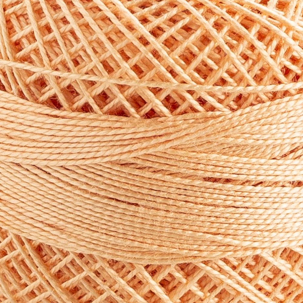 Domino Cotton Perle Size 12 Embroidery Thread (5 g), Beige - 4590012-361