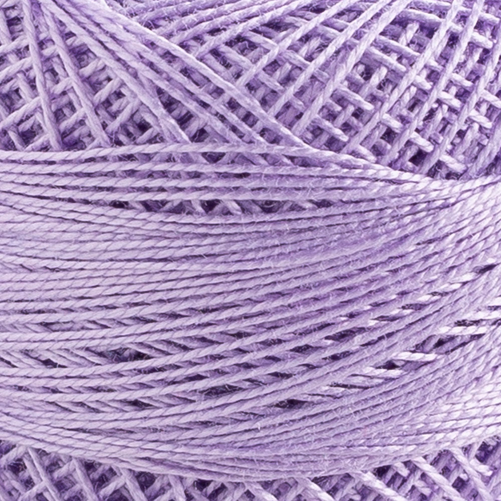 Domino Cotton Perle Size 12 Embroidery Thread (5 g), Lilac - 4590012-2108