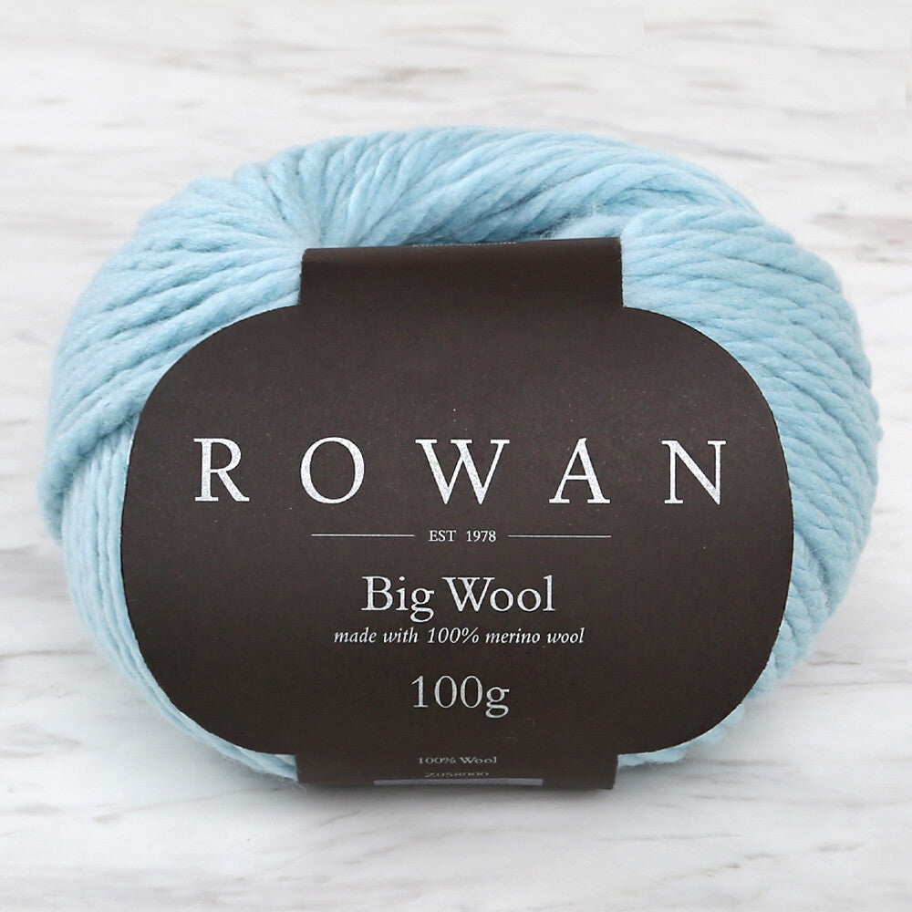 Rowan Big Wool Yarn, Light Green - 00097