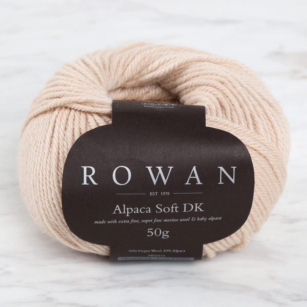 Rowan Alpaca Soft DK Yarn, Beige - 00235