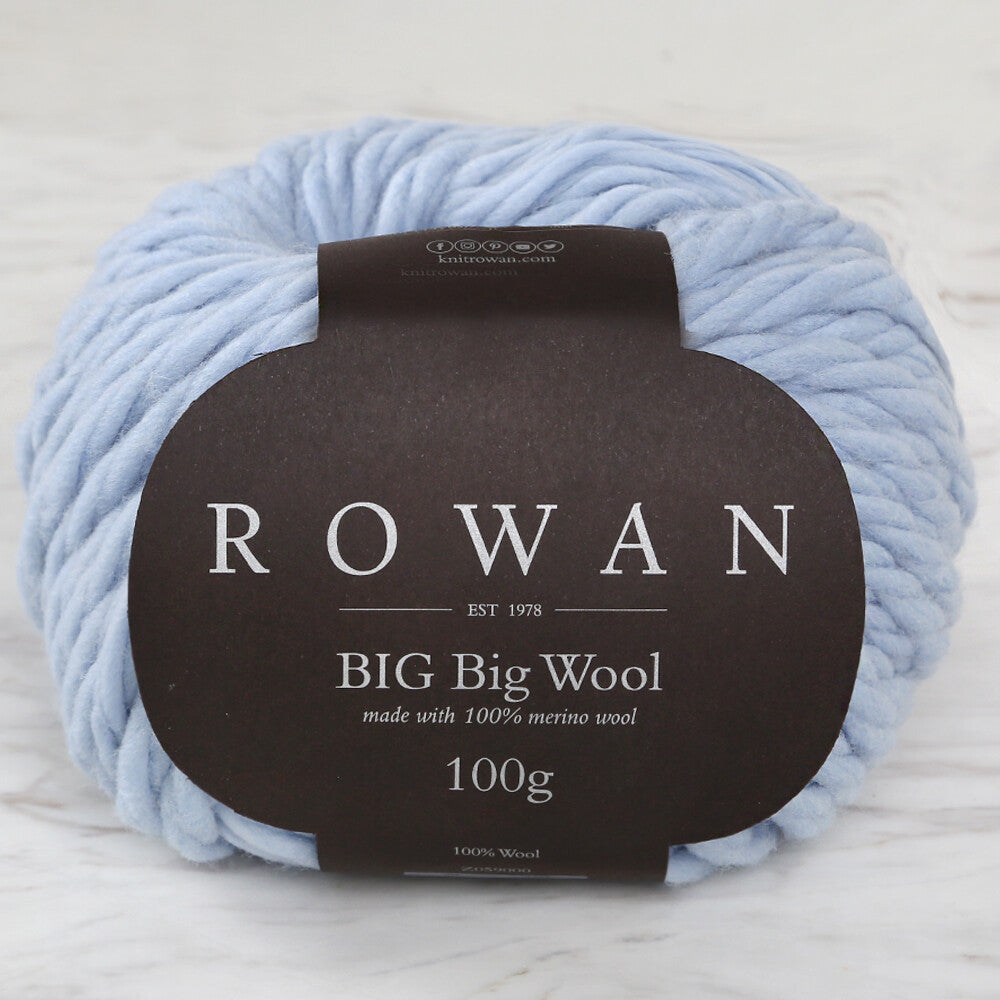 Rowan Big Big Wool Yarn, Blue - 00213