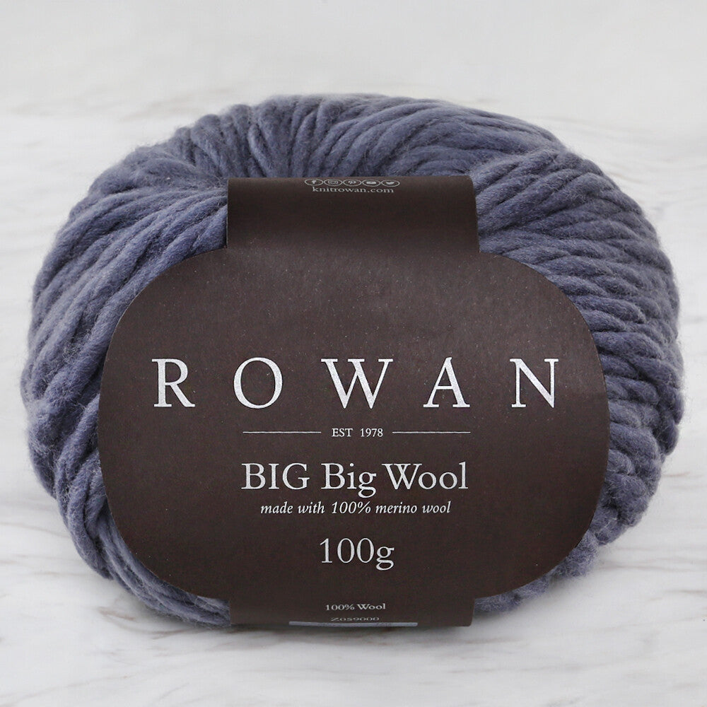 Rowan Big Big Wool Yarn, Dark Grey - 00217