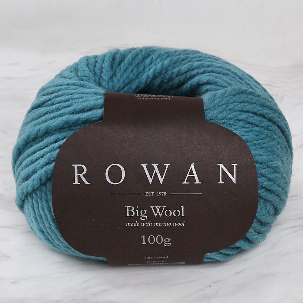 Rowan Big Wool Yarn, Green - 00054