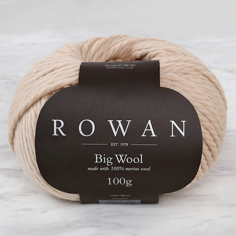 Rowan Big Wool Yarn, Beige - 00048