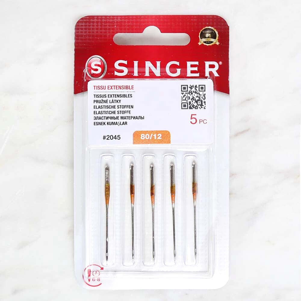 Singer Machine Sewing Needle 2045 80/12