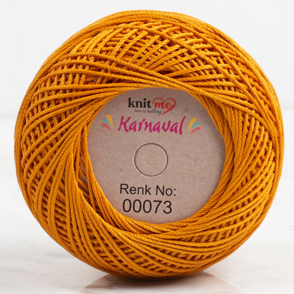 Knit Me Karnaval Knitting Yarn, Mustard - 00073