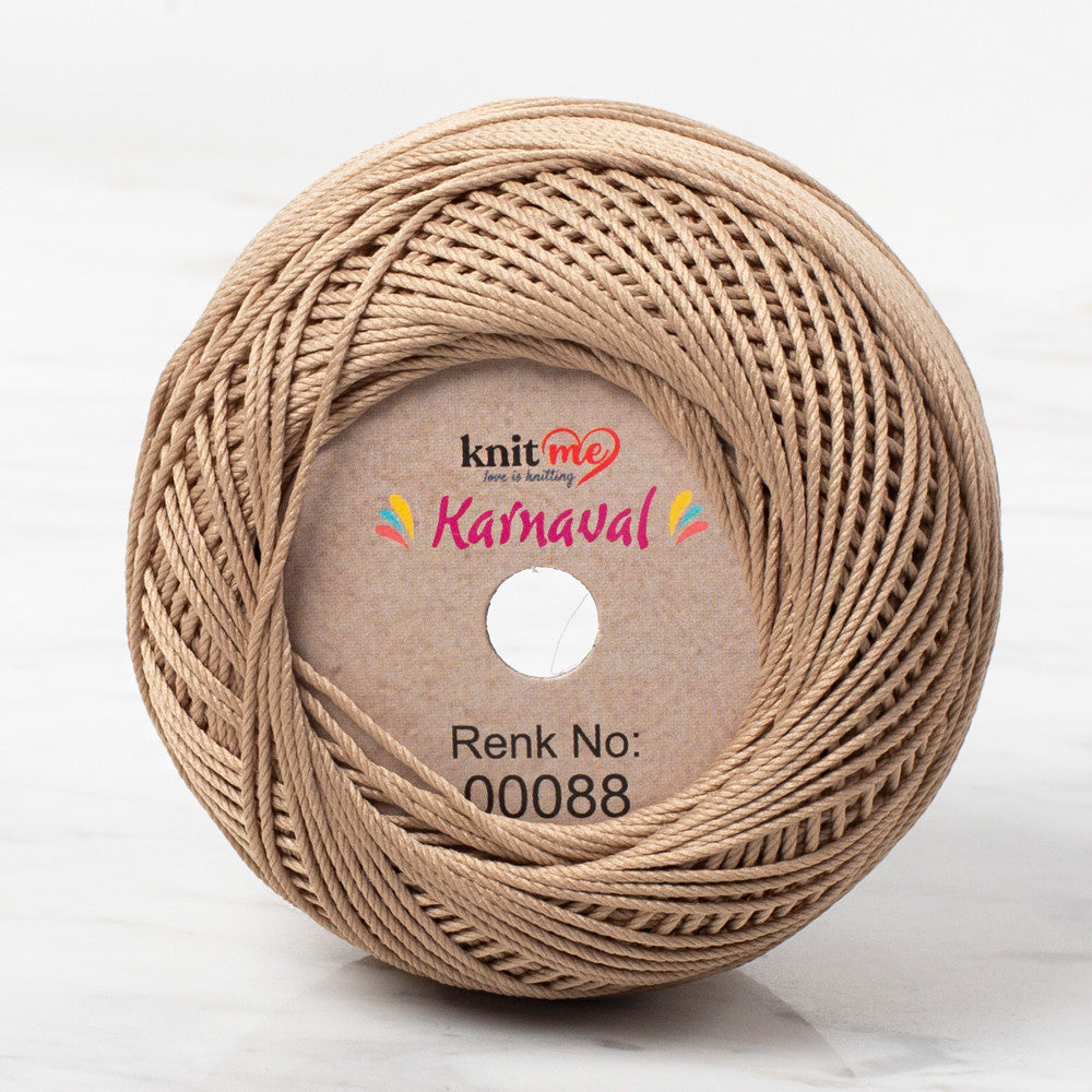 Knit Me Karnaval Knitting Yarn, Reseda Green - 00088