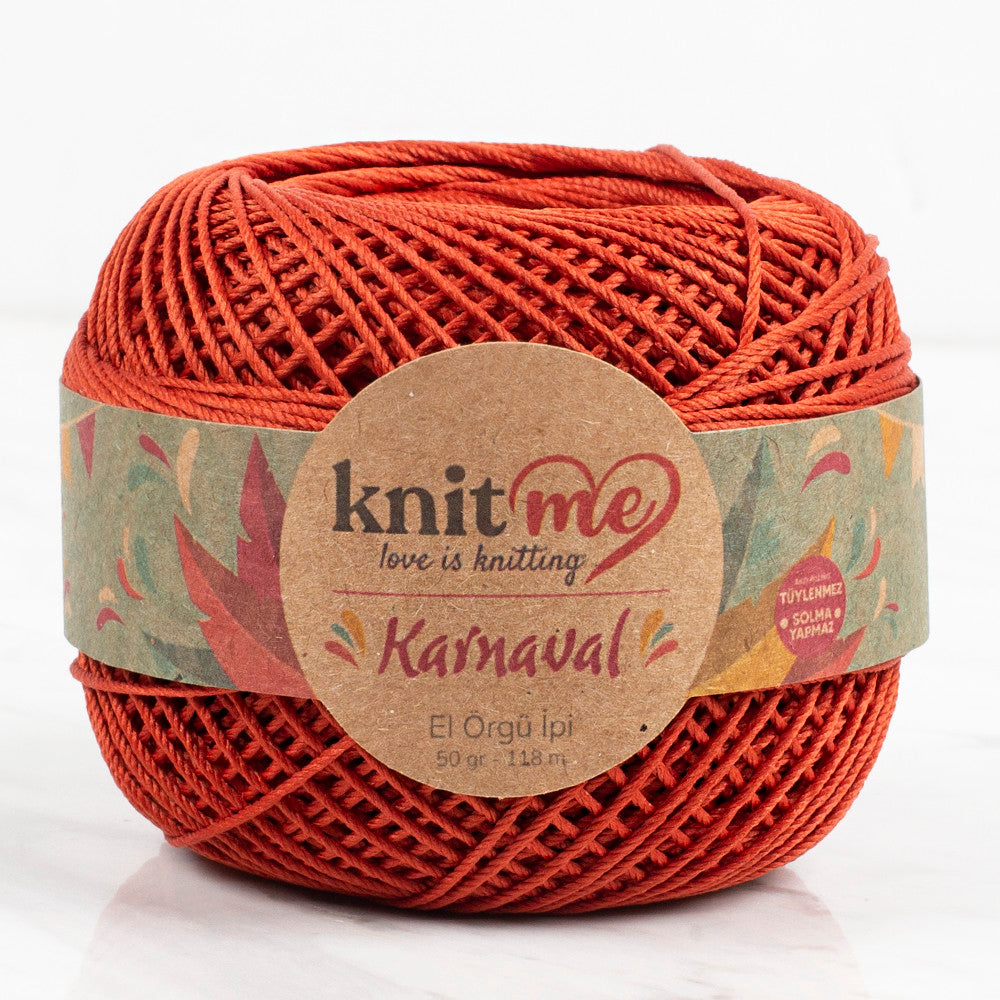 Knit Me Karnaval Knitting Yarn, Cinnamon - 01773