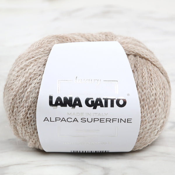 Lana Gatto Alpaca Superfine, Grey - 7612