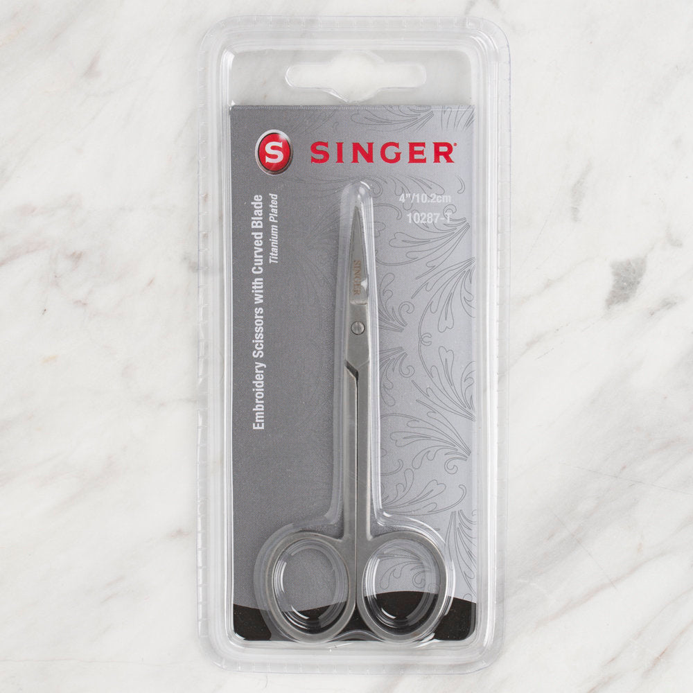 Singer Curved Embroidery Scissors - 10287-T