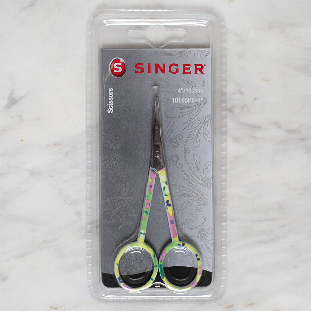 Singer Curved Tip Embroidery Scissors -10105P6-4