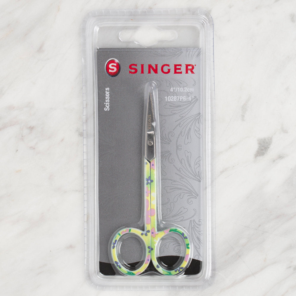 Singer Patterned Embroidery Scissors - 10287P6-4