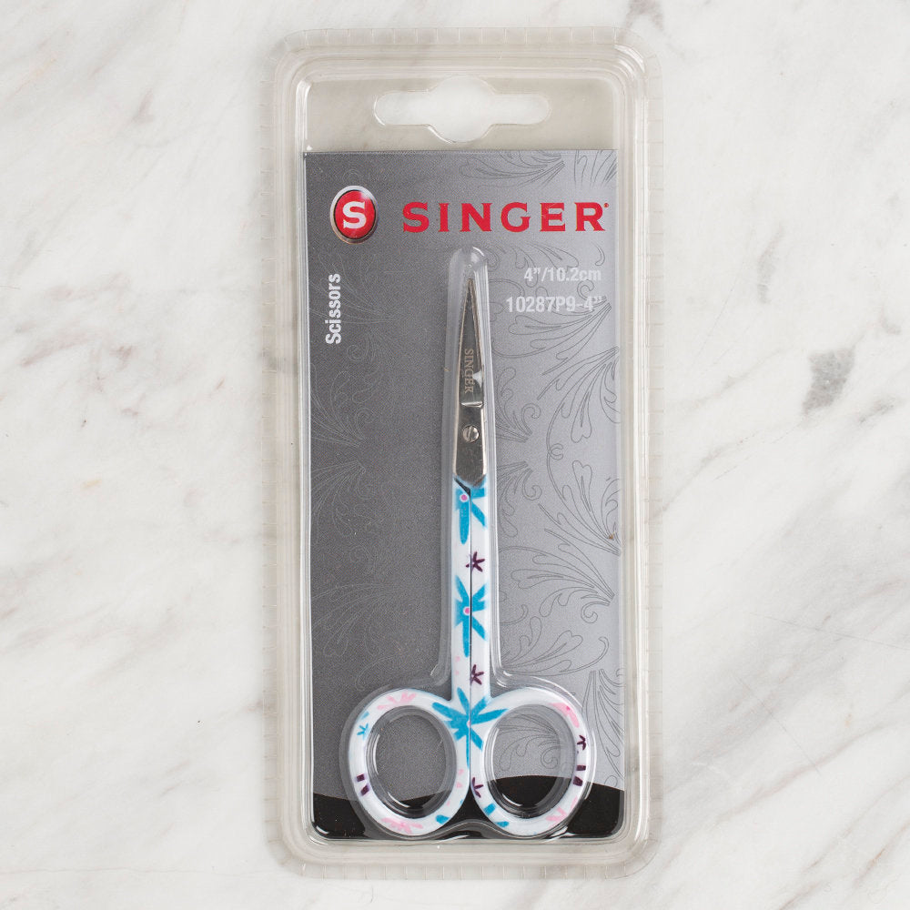 Singer Patterned Embroidery Scissors - 10287P9-4