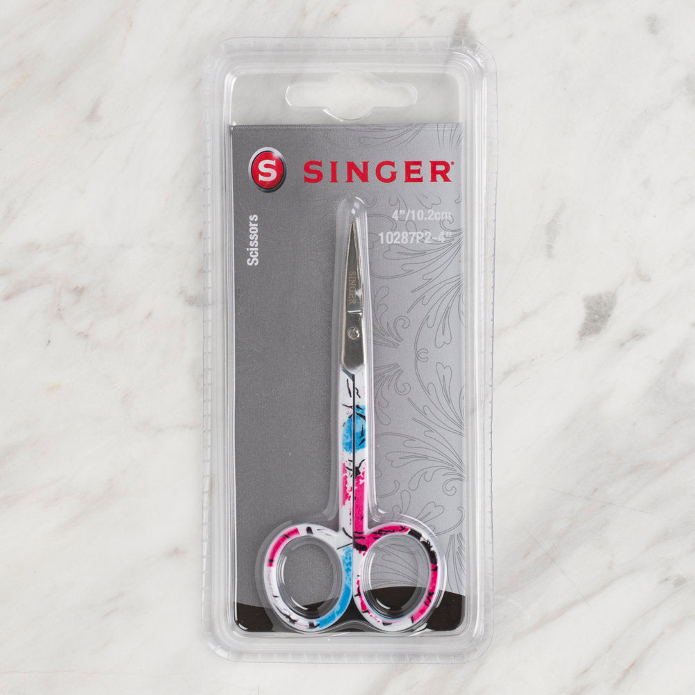 Singer Patterned Embroidery Scissors - 10287P2-4