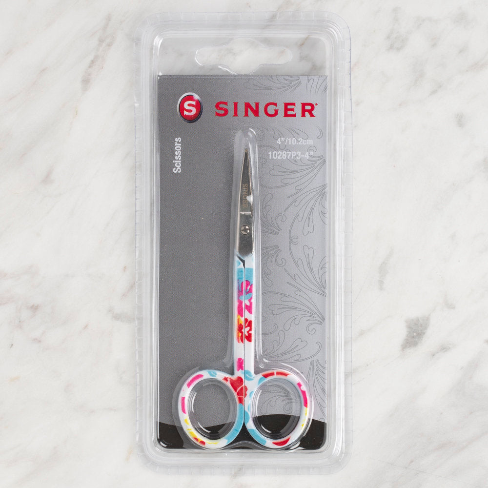 Singer Patterned Embroidery Scissors - 10287P3-4