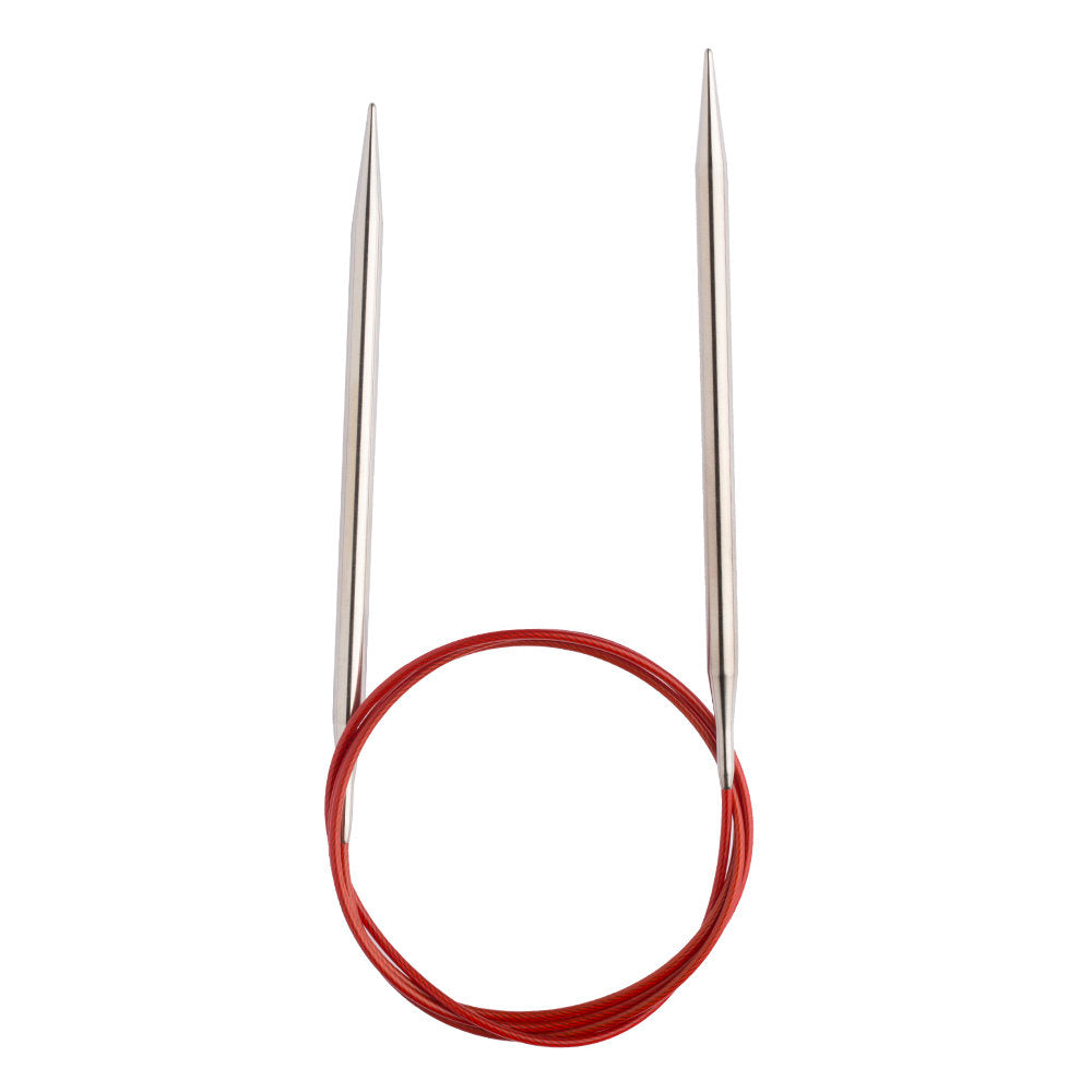 ChiaoGoo Red Lace 5.50 mm 80 cm Stainless Steel Circular Needle - 7032-9