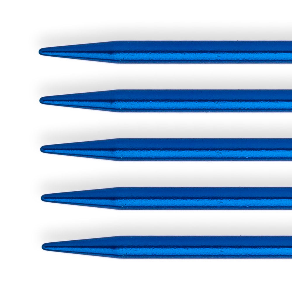 Kartopu Double Pointed Needle, Metal, 3.5 mm 20 cm, Blue