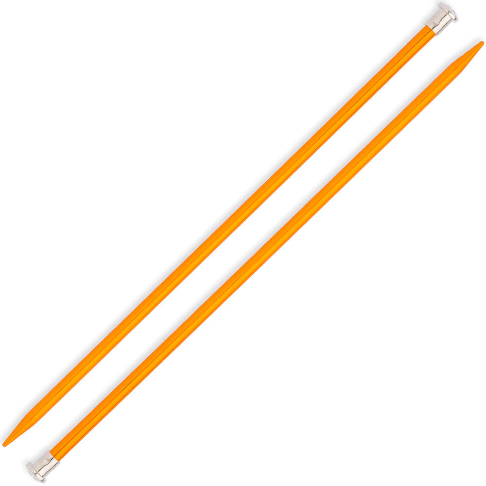 Kartopu Knitting Needle, Metal, 8 mm 35cm, Yellow