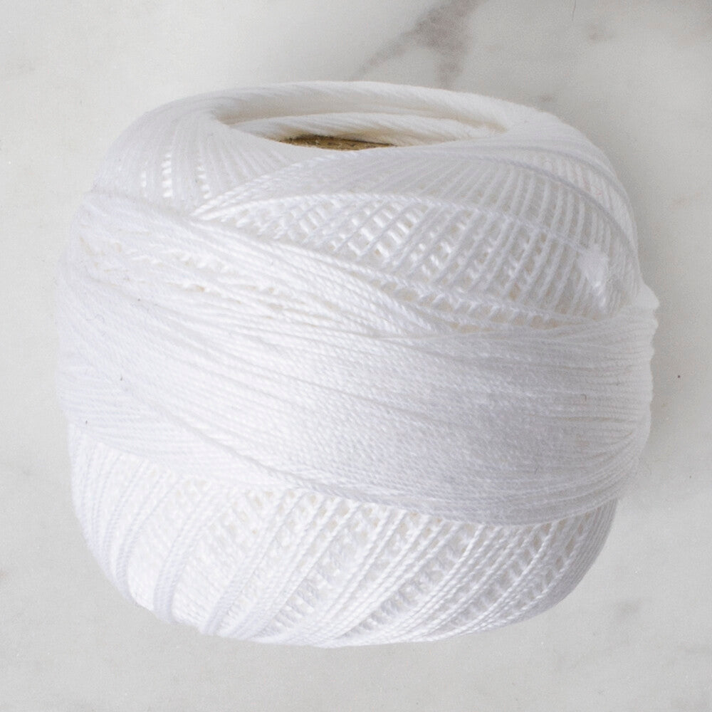 Madame Tricote Paris No:50 20 Gr Embroidery Thread, White - 5755