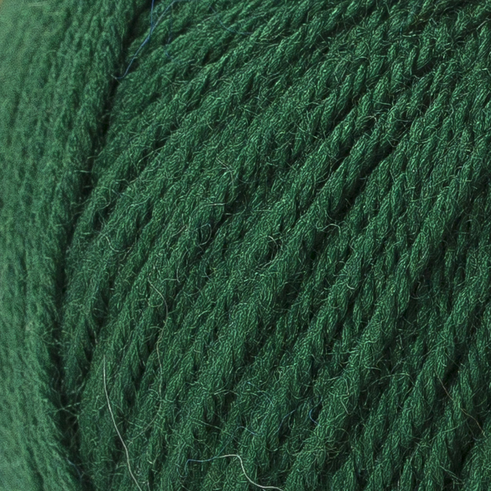 Gazzal Baby Wool Knitting Yarn, Green - 814