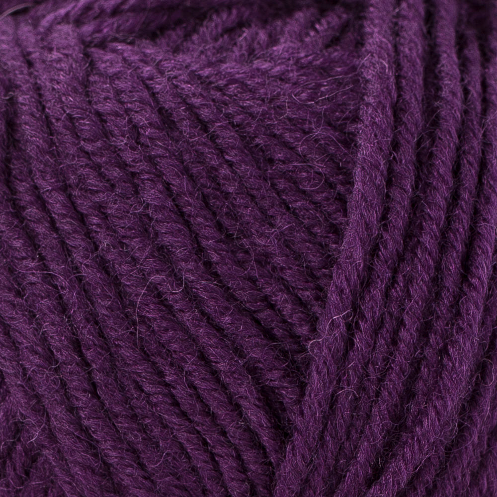 Madame Tricote Paris Merino Gold 200 Knitting Yarn, Purple - 60-1842