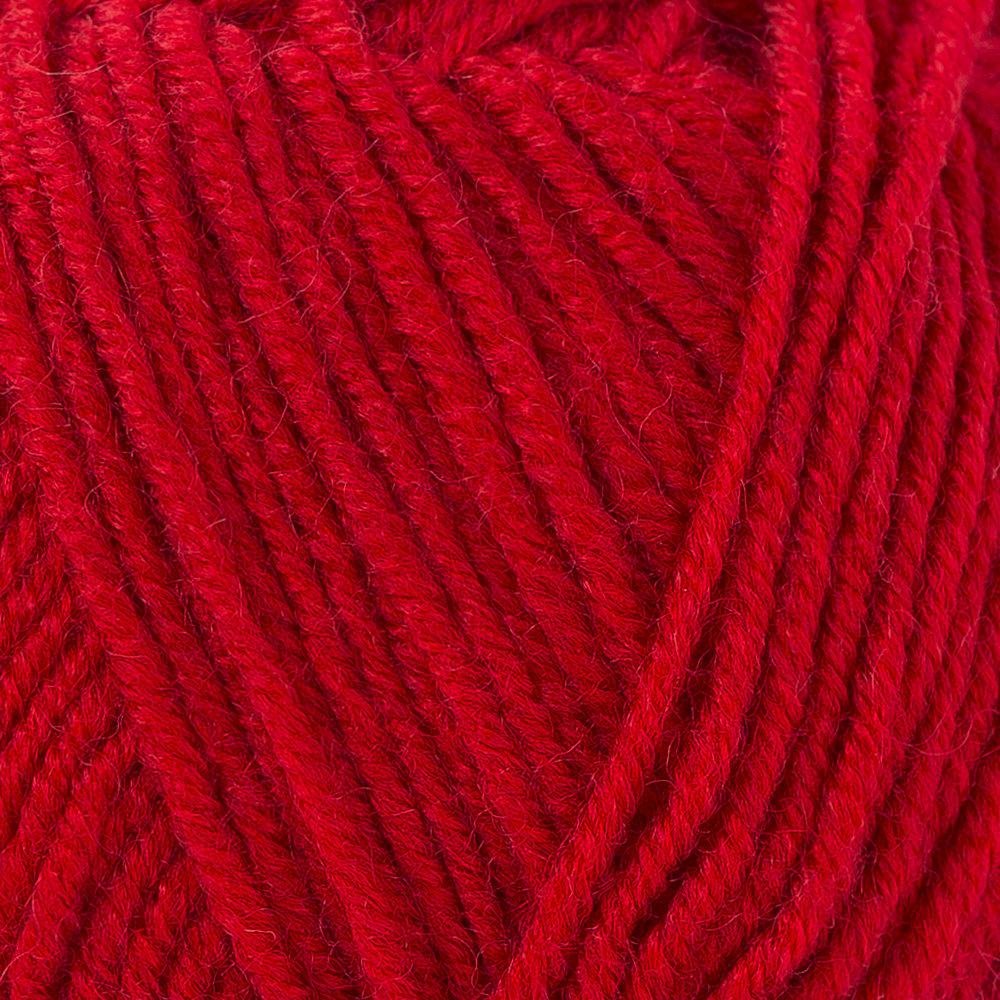 Madame Tricote Paris Merino Gold 200 Knitting Yarn, Red - 33-1842