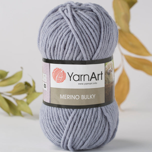 YarnArt Merino Bulky Yarn, Green - 098