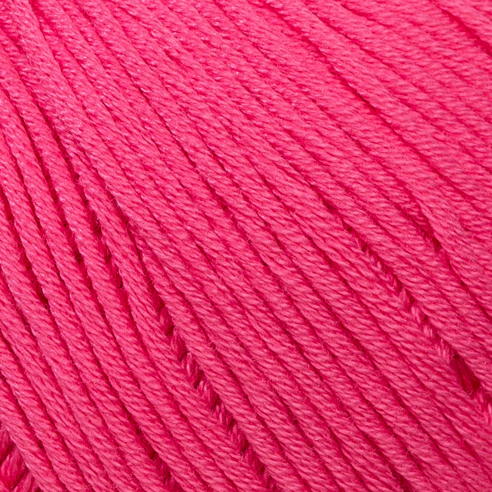 La Mia Mercerized Cotton Yarn, Dark Pink - 35