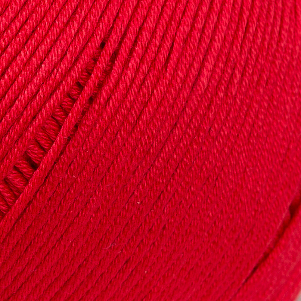 La Mia Mercerized Cotton Yarn, Red - 19
