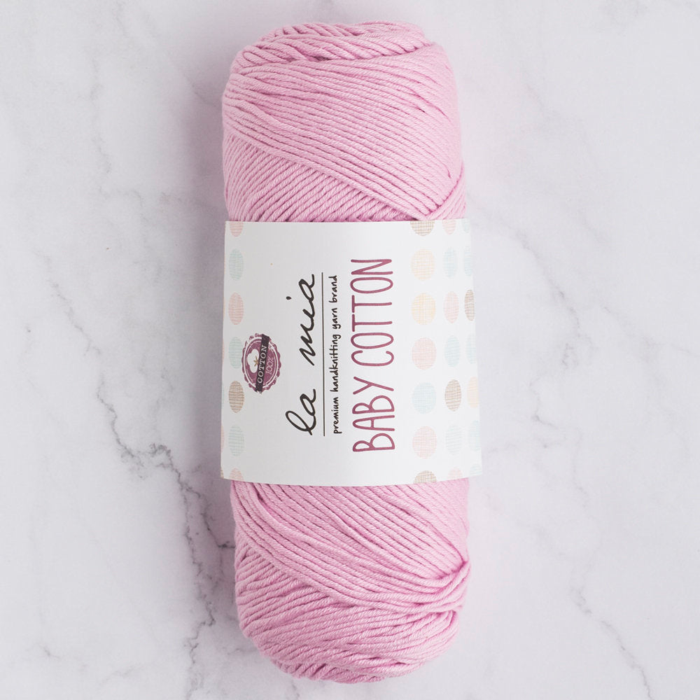 La Mia Baby Cotton Yarn, Blush - L042