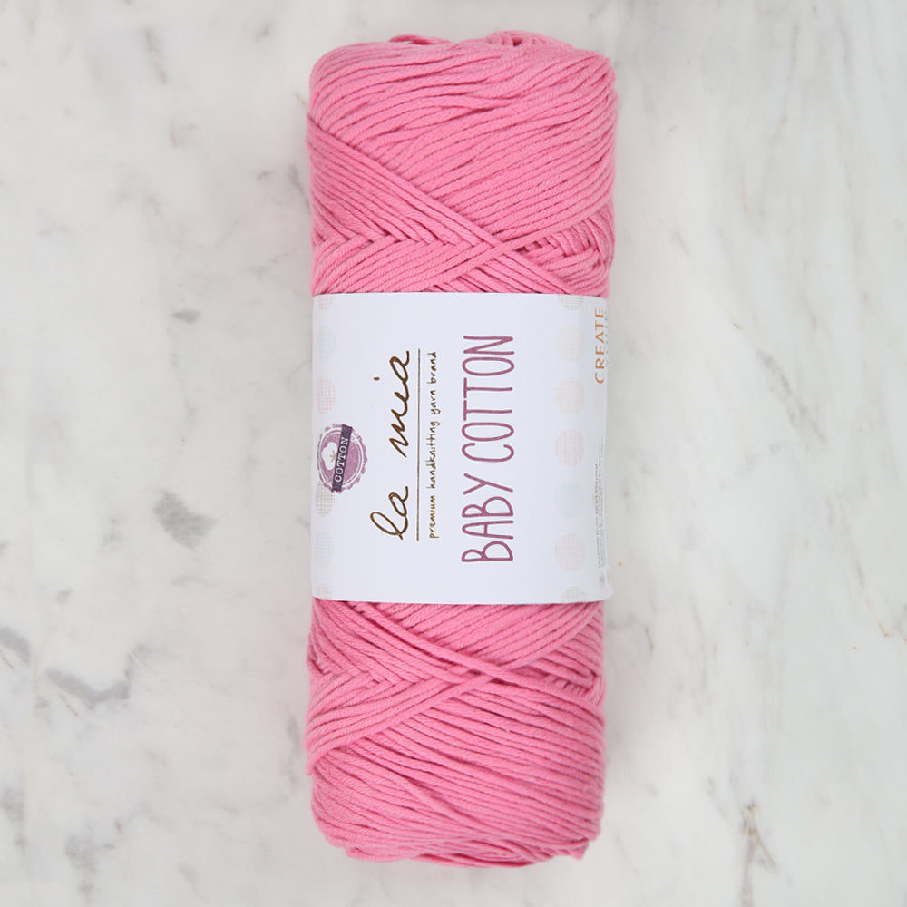 La Mia Baby Cotton Yarn, Pink - L046