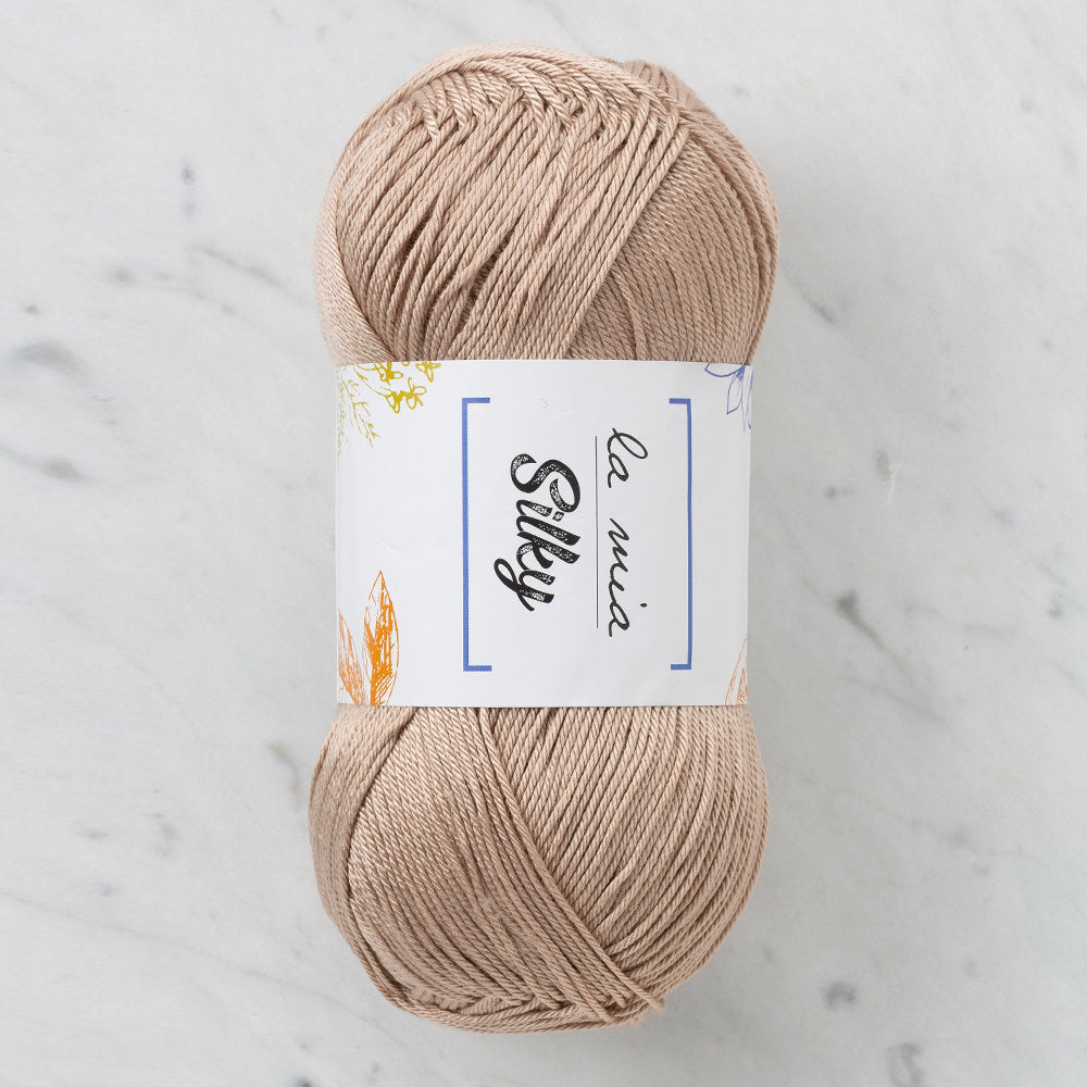 La Mia Silky Yarn, Beige - L008