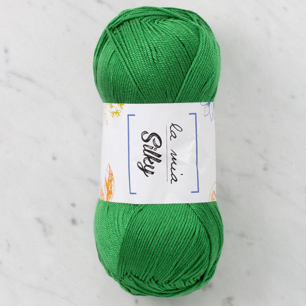 La Mia Silky Yarn, Green - L024