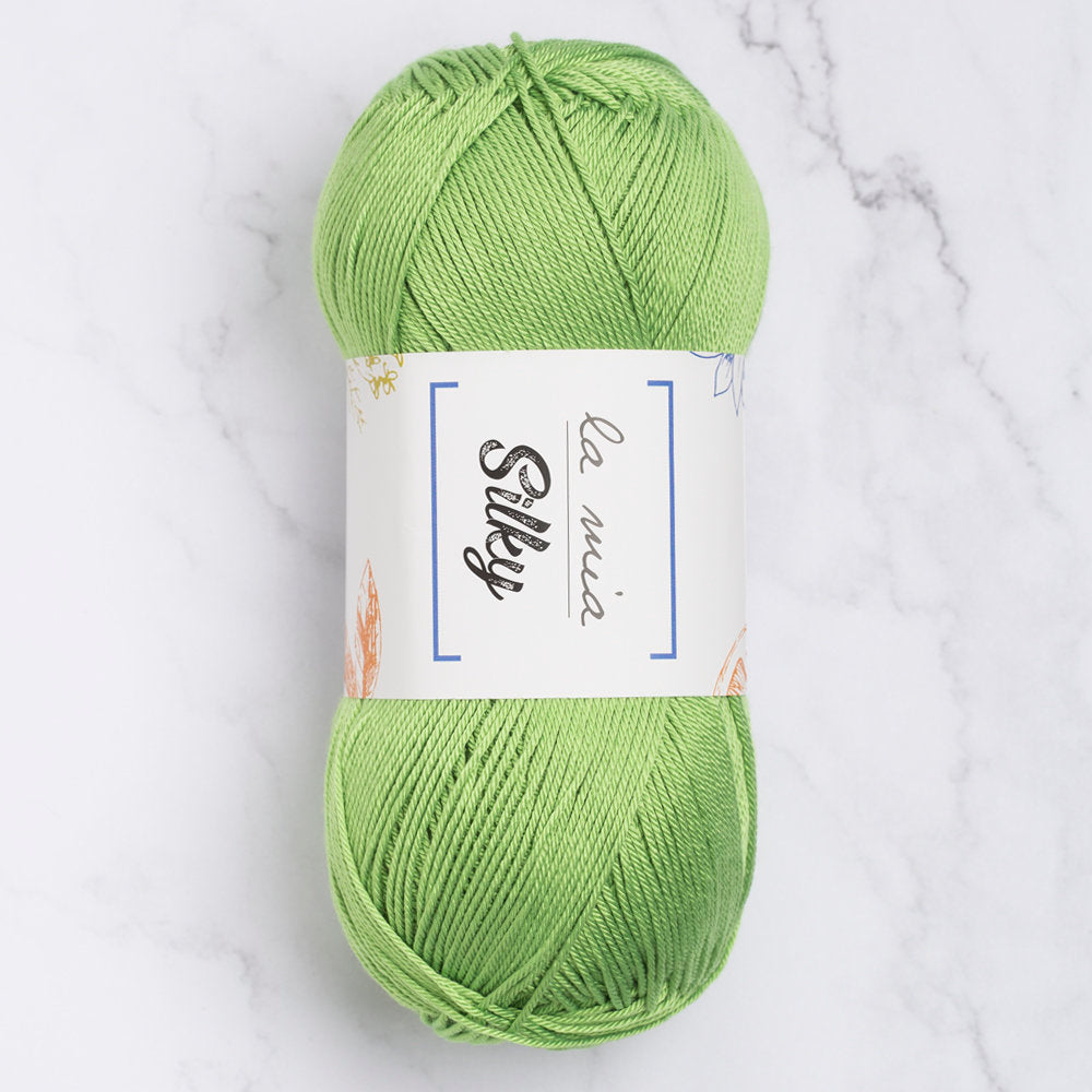 La Mia Silky Yarn, Green - L025