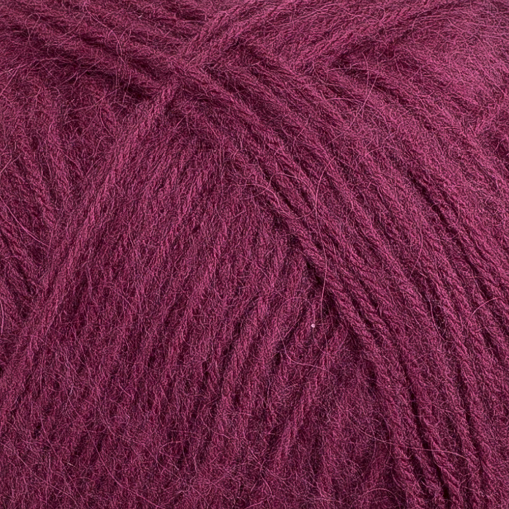 Kartopu Angora Natural Knitting Yarn, Aubergine - K1723