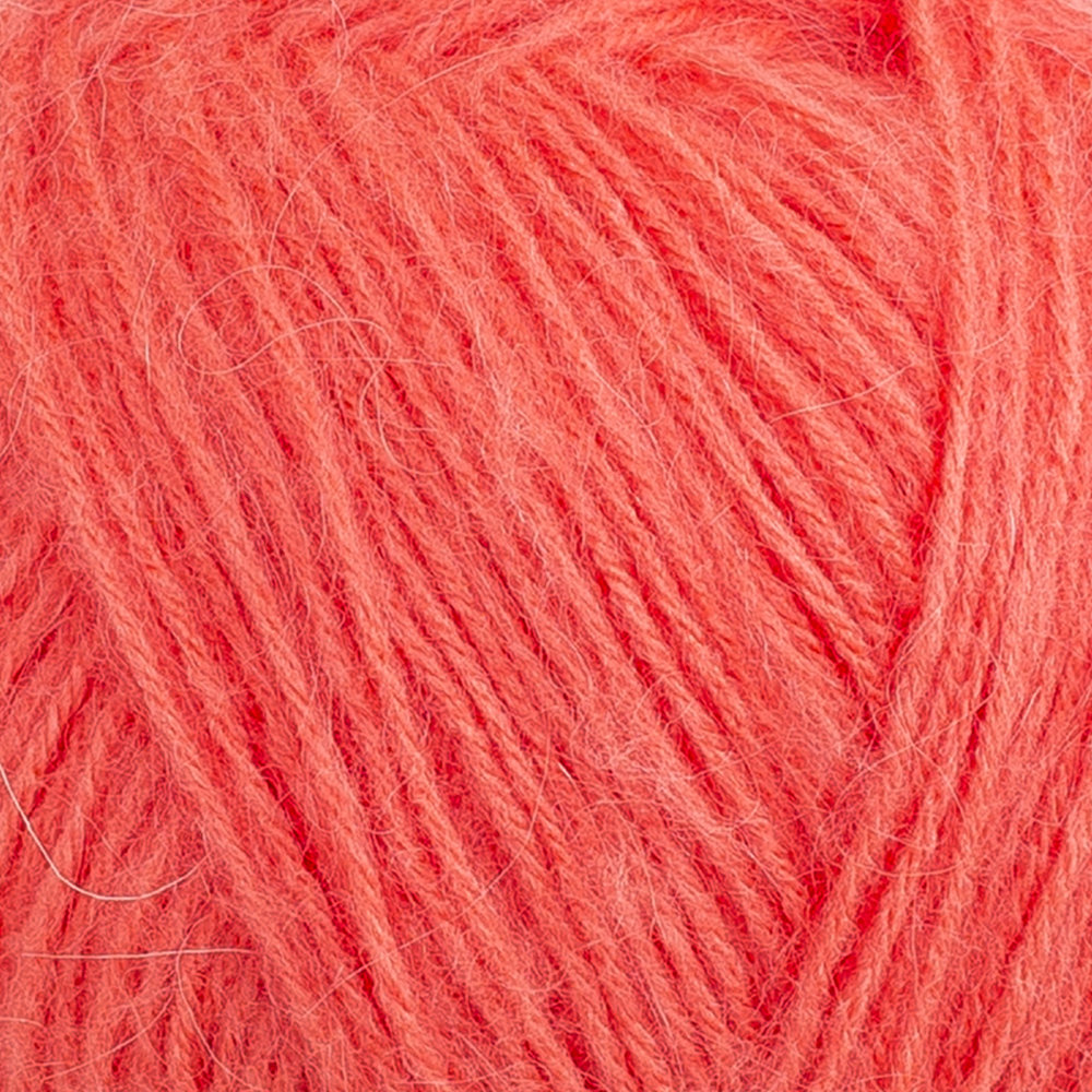 Kartopu Angora Natural Knitting Yarn, Orange - K1212
