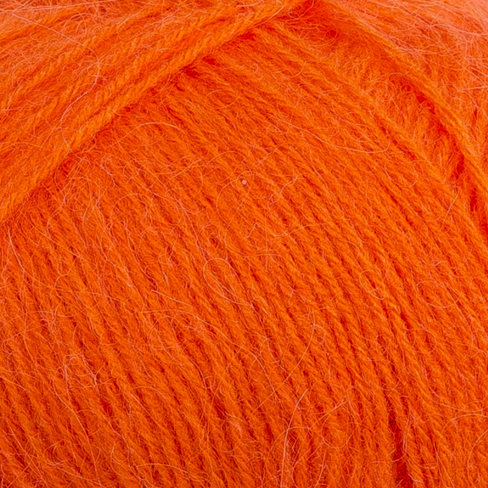 Kartopu Angora Natural Knitting Yarn, Orange - K1211