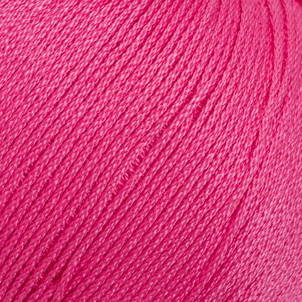 La Mia Lux Mercerized Cotton Yarn, Fuchsia - 35