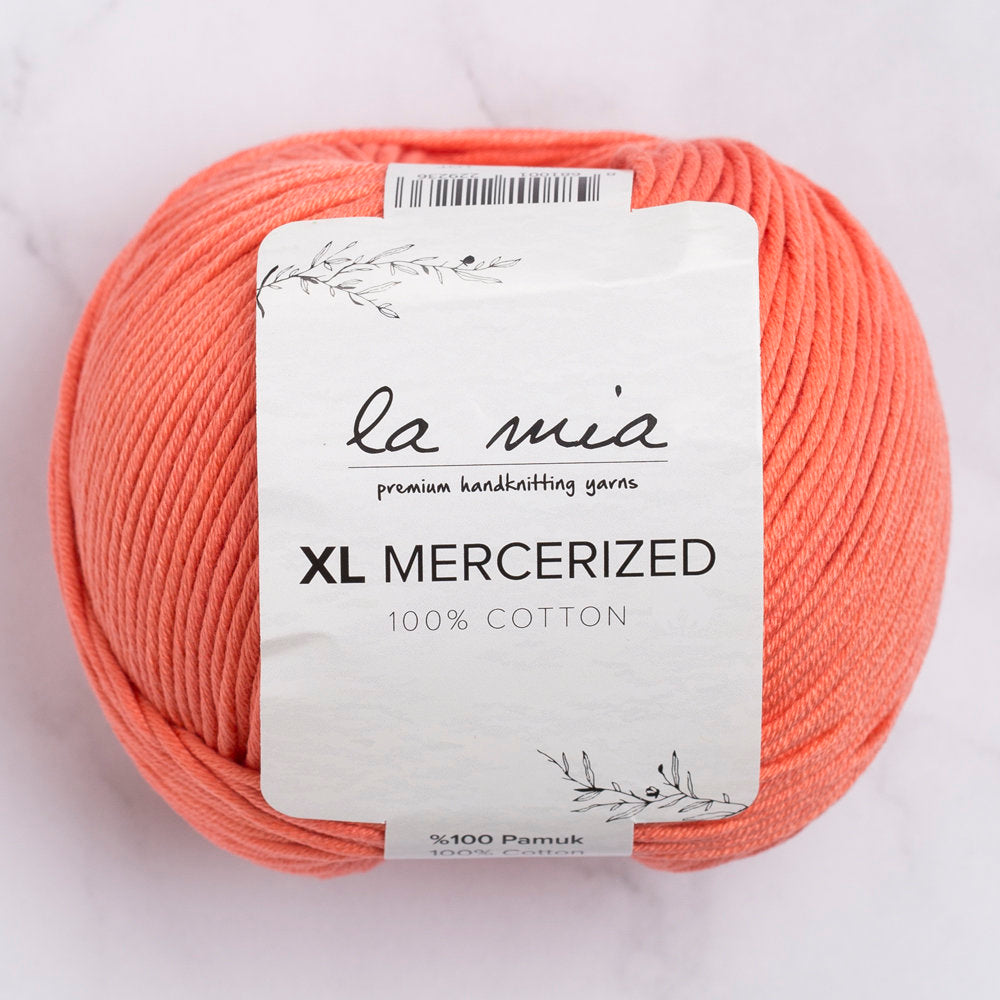 La Mia XL Mercerized Cotton Yarn, Vermilion  - 13