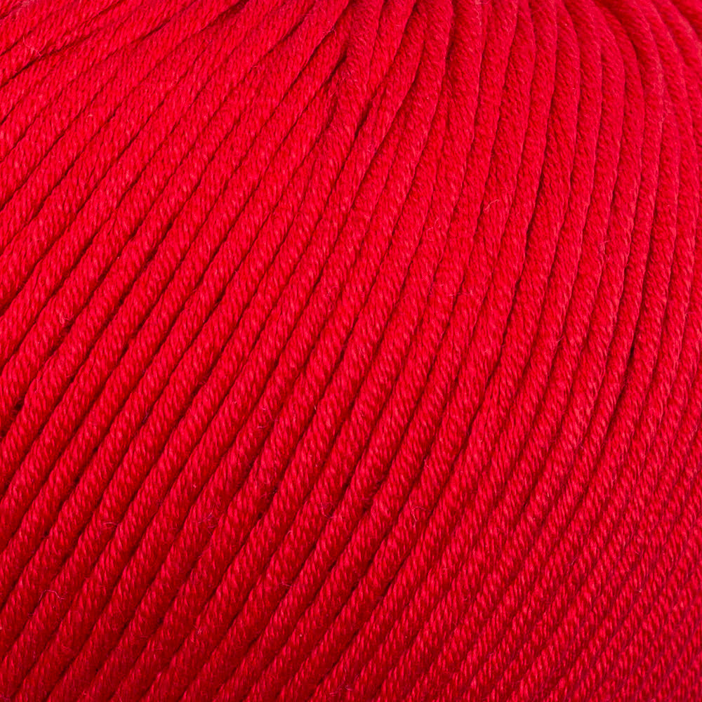 La Mia XL Mercerized Cotton Yarn, Red - 19