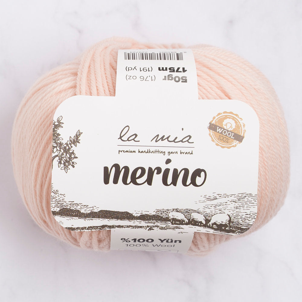 La Mia Merino Yarn, Blush - L029