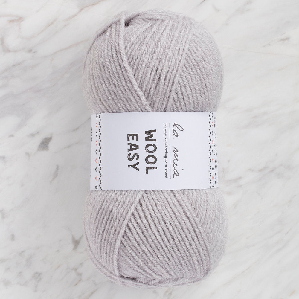 La Mia Wool Easy Yarn, Grey - L206