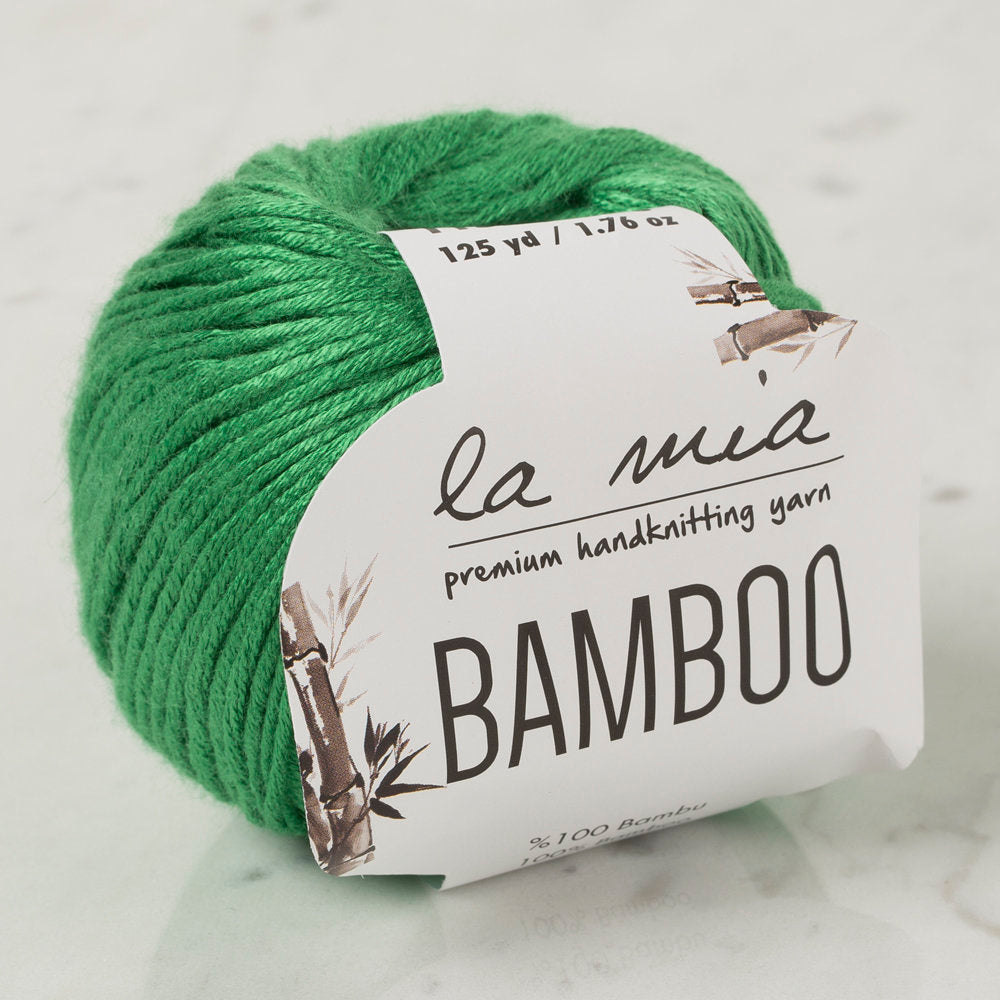 La Mia Bamboo Yarn, Green - L114